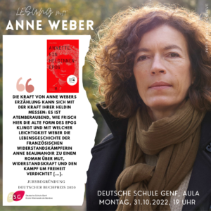 Lesung mit Anne Weber